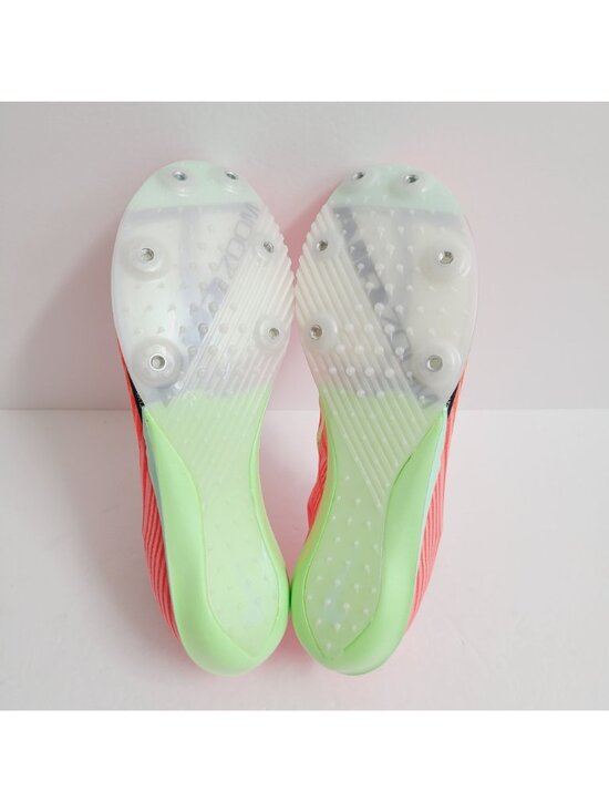 NEW Nike Air Zoom Maxfly 2 Track & Field Shoes SPIKES FD8395-600 Size 7.5 Bright main image 7